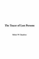 The Tracer of Lost Persons cover