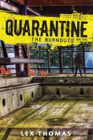 Quarantine #3: the Burnouts cover