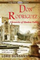 Don Rodriguez Chronicles of Shadow Valley cover