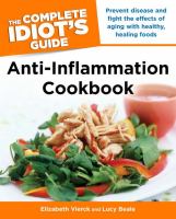 The Complete Idiot's Guide Anti-Inflammation Cookbook cover