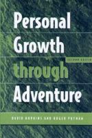 Personal Growth Through Adventure cover