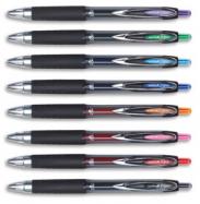 Uni-Ball 207 Gel Pen Set of 8 Various Colors cover
