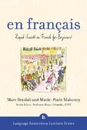 En Francais Rapid Success in French for Beginners cover