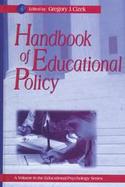 Handbook of Educational Policy cover