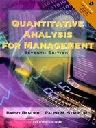 Quantitative Analysis for Management cover