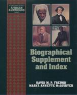 Biographical Supplement and Index (volume11) cover