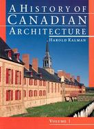 A History of Canadian Architecture cover