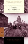 The Best Short Stories of Fyodor Dostoevsky cover