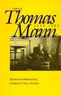 Letters of Thomas Mann, 1889-1955 cover