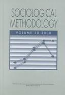 Sociological Methodology 2000 (volume30) cover