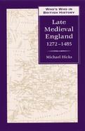 Who's Who in Late Medieval England 1272-1485 cover