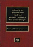Methods for the Determination of Metals and Inorganics in Environmental Samples cover