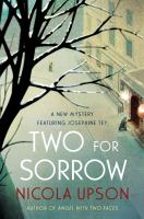 Two for Sorrow : A Mystery Featuring Josephine Tey cover