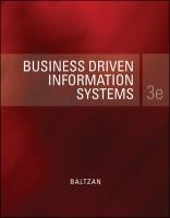 Loose-Leaf Business Driven Information Systems cover