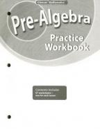 Pre-algebra, Practice cover