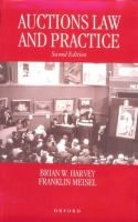 Auctions Law & Practice 2e cover