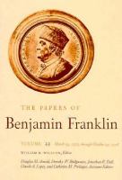 The Papers of Benjamin Franklin March 16 Through August 15, 1782 (volume22) cover