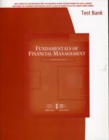 Tb - Fundamentals Of Financial Management cover