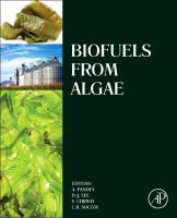 Biofuels from Algae cover