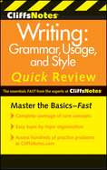 CliffsNotes Writing : Grammar, Usage, and Style Quick Review cover