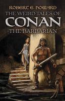 The Weird Tales of Conan the Barbarian cover