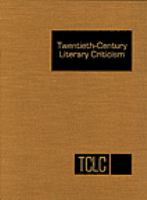 Twentieth-Century Literary Criticism (volume64) cover