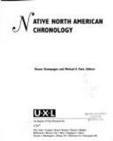 Native North American Chronology cover