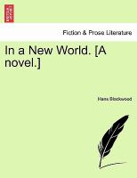 In a New World [A Novel ] cover