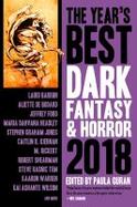 The Year's Best Dark Fantasy and Horror 2018 Edition cover
