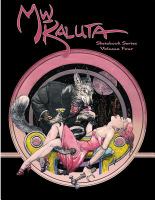 Michael WM. Kaluta Sketchbook Series Volume 4 cover
