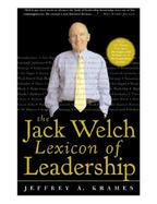 Jack Welch Lexicon of Leadership cover