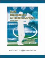 Bank Management and Financial Services cover