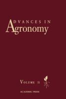 Advances in Agronomy (volume58) cover