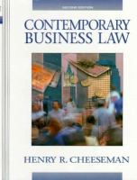 Contemporary Business Law cover