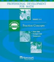 Math Program Development, Grades 3-6 : Fraction Concepts Binder Package cover