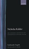 Nicholas Kaldor The Economics and Politics of Capitalism As a Dynamic System cover