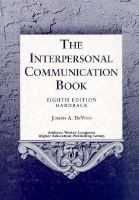 Interpersonal Communication, Eighth Edition cover