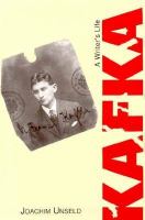 Franz Kafka A Writer's Life cover