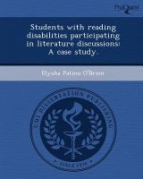 Students with Reading Disabilities Participating in Literature Discussions : A Case Study cover