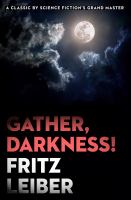 Gather, Darkness! cover