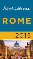 Rick Steves' Rome 2015 cover