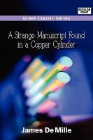 A Strange Manuscript Found in a Copper Cylinder cover