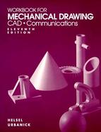 Workbook for Mechanical Drawing CAD Communications cover