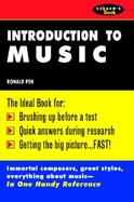 Schaum's Outline of Introduction To Music cover