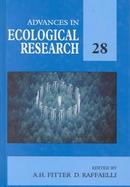 Advances in Ecological Research (volume28) cover