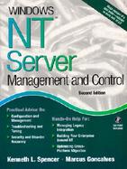 NT Server Management and Control with CDROM cover