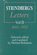 Strindberg's Letters (volume2) cover