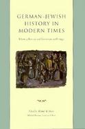 German-Jewish History in Modern Times Renewal and Destruction, 1918-1945 (volume4) cover