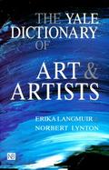 The Yale Dictionary of Art and Artists cover