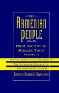 The Armenian People from Ancient to Modern Times Foreign Dominion to Statehood  The Fifteenth Century to the Twentieth Century (volume2) cover